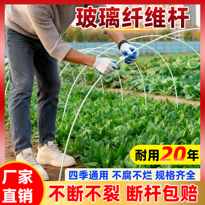 高韧性家用拱棚支架耐用30年