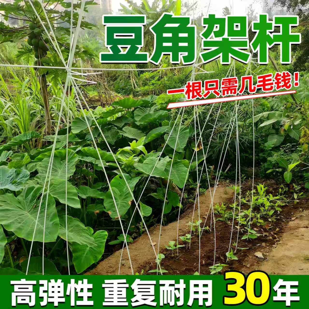 高韧性家用拱棚支架耐用30年图片