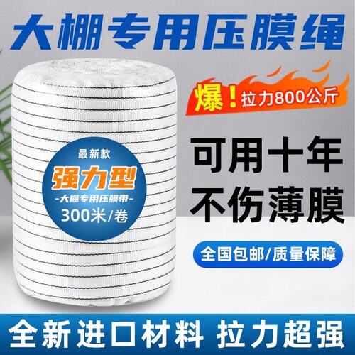抗风耐磨耐拉扯加厚大棚压膜绳