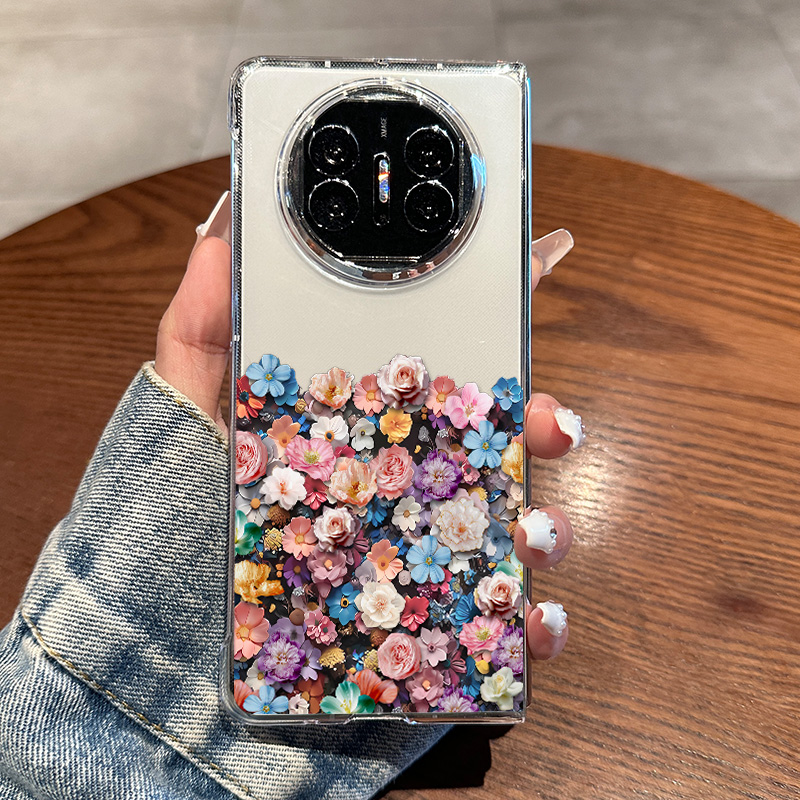 浮雕花朵适用于华为matex5手机壳