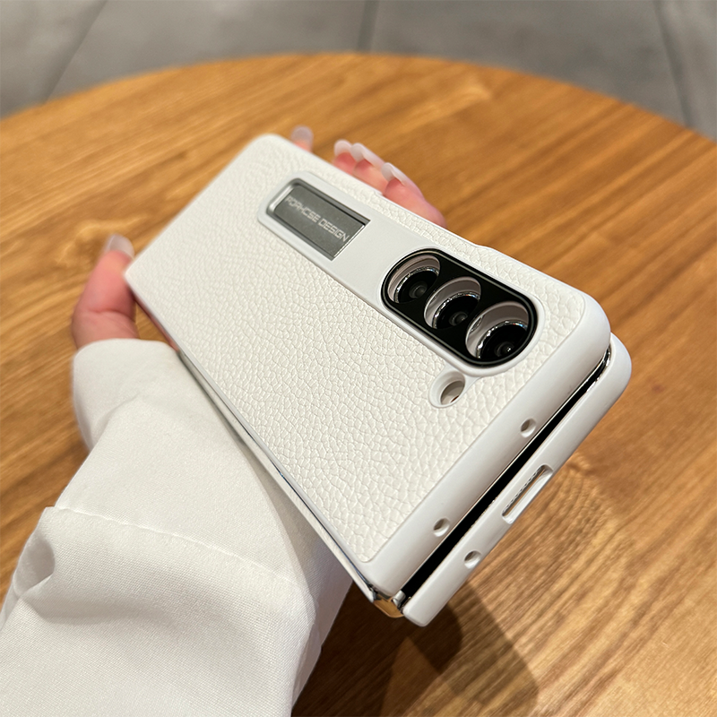 三星zfold素皮支架手机壳