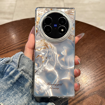 适用vivoxfold5流水生金手机壳