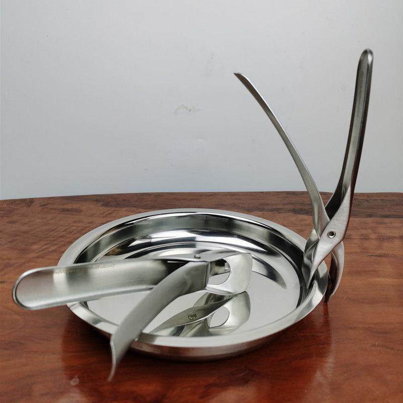 304不锈钢取盘夹蒸夹盘夹子 家用厨房取碗夹防烫夹提盘器抓取碗夹