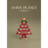 AMNN 氛围感礼 木质镂空小叮当 耶诞树桌面装 饰DIY摆件2025年新款