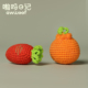嗷呜日记田园系列丑橘萝卜猫薄荷填充玩具自嗨磨牙耐咬耐抓逗猫棒