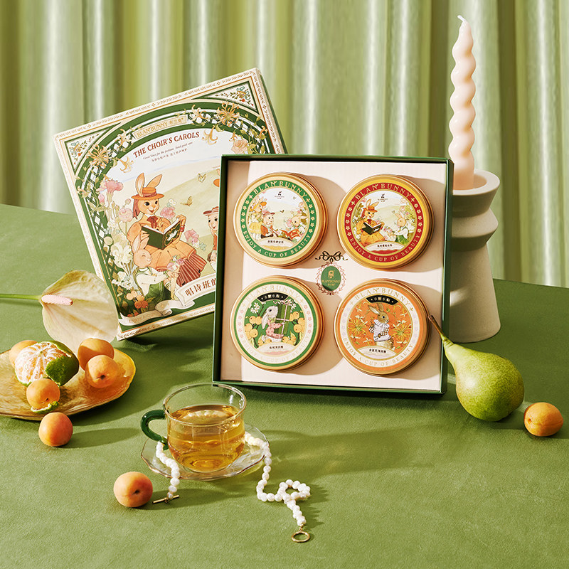 布兰兔教师节礼物花茶送老师伴手礼清润枇杷雪梨白茶礼盒送明信片,茶,组合型花茶,淘宝优惠券,粉丝福利购,淘宝优惠卷