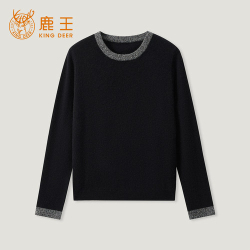 King Deer/鹿王秋冬新款女式长袖羊绒衫L805870