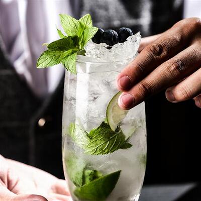 莫吉托鸡尾酒杯 酒吧长饮杯柯林杯果汁杯酒杯杯子mojito莫吉托杯