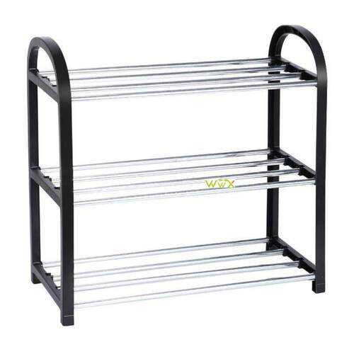 Shoe Rack Aluminum Metal Standing Shoe Rack DIY Shoes Shelf