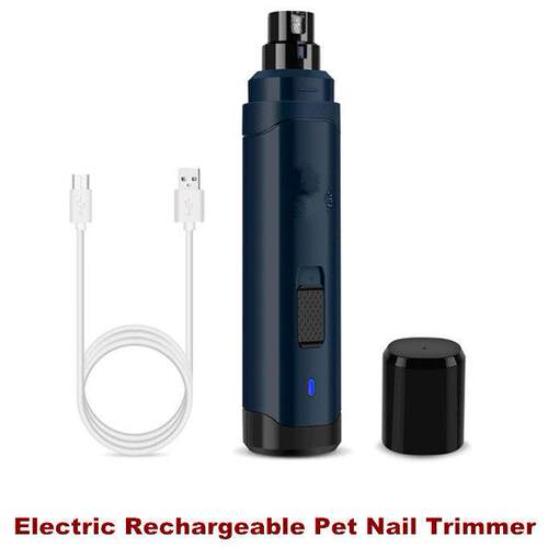 Dog Nail Grinder Electric Rechargeable Pet Nail Trimmer Cats