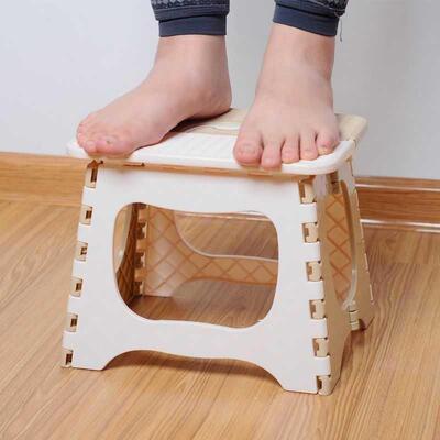 portable folding stool small household plastic chair