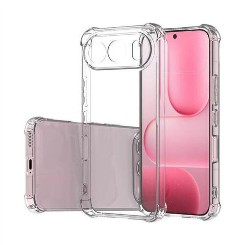 Four corner airbag anti drop transparent soft case适用Google