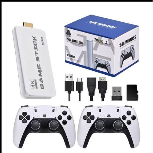 Mini Retro Video Game Console TV Game 4K Built In 20000+ Cl