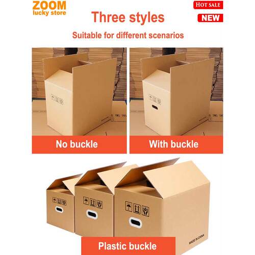 5pcs Moving cardboard boxes carton paper box Packing box
