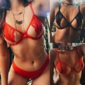 39;s three bra Erotic point women& pants lingerie sexy sui