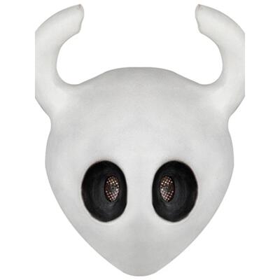 Hollow Knight Latex Mask 万圣节空洞骑士面具乳胶头套