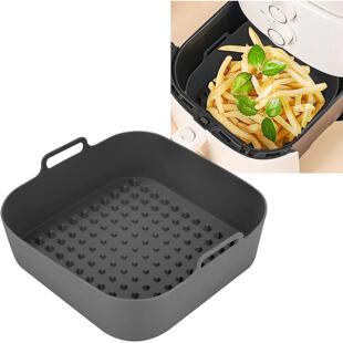Air Fryer Silicone Pot Thick Reusable Silicone Square Air Fr