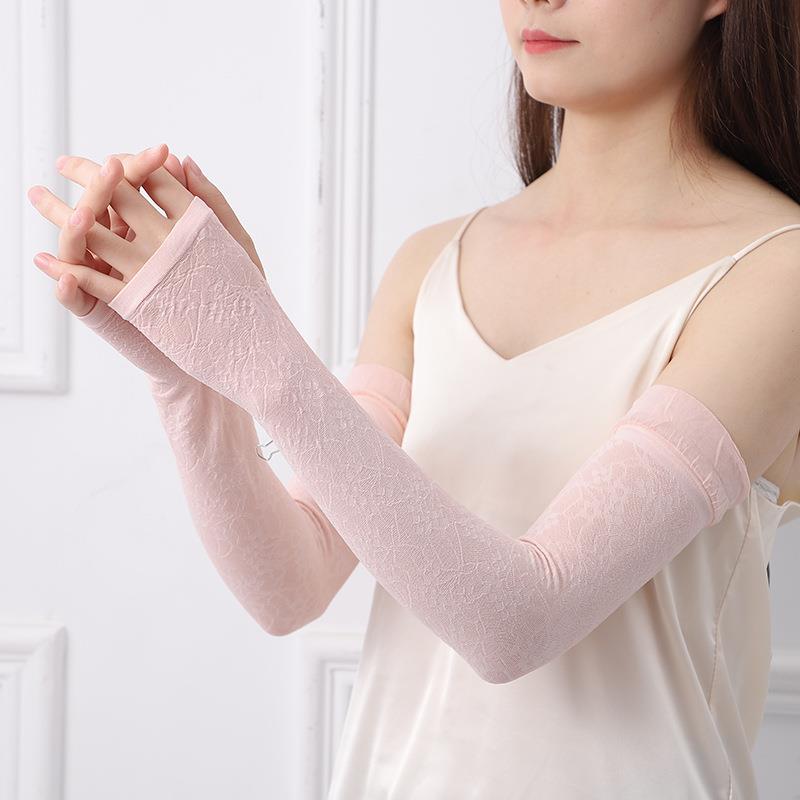 Thin Ice Lace Sunscreen Sleeves夏天 蕾丝防晒袖
