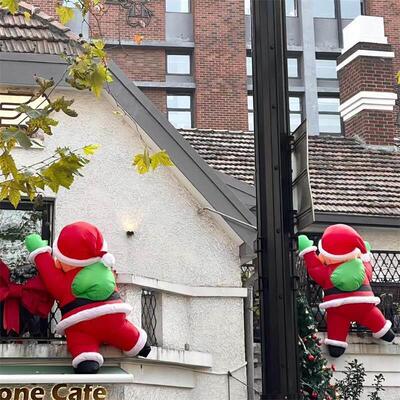 Christmas Decoration Santa Claus Store Atmosphere Store Deco