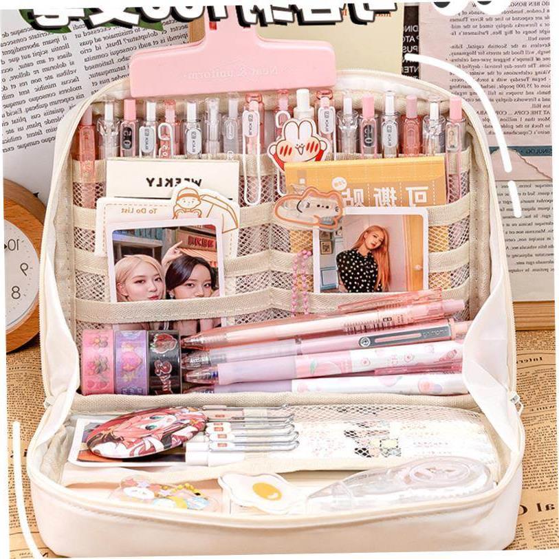 Korea Cute Pencil Cases for Girls Pencilcase Waterproof