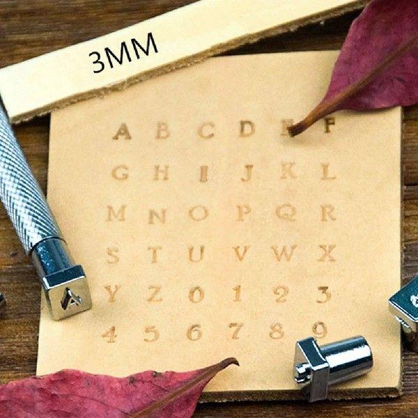 36pcs DIY Digital Steel Stamp Handmade Craft Steel Die