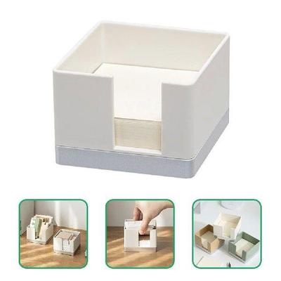 Storage Box Stationery Organizer Memo Pad Notes Mini Pads