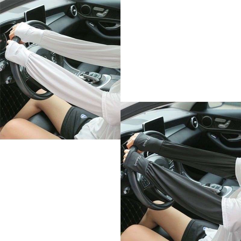 Sunscreen Ice sleeve female summer Thin money easy Butler's meat ultraviolet-proof outdoors Riding drive a car Ice silk Sunscreen Arm cuff