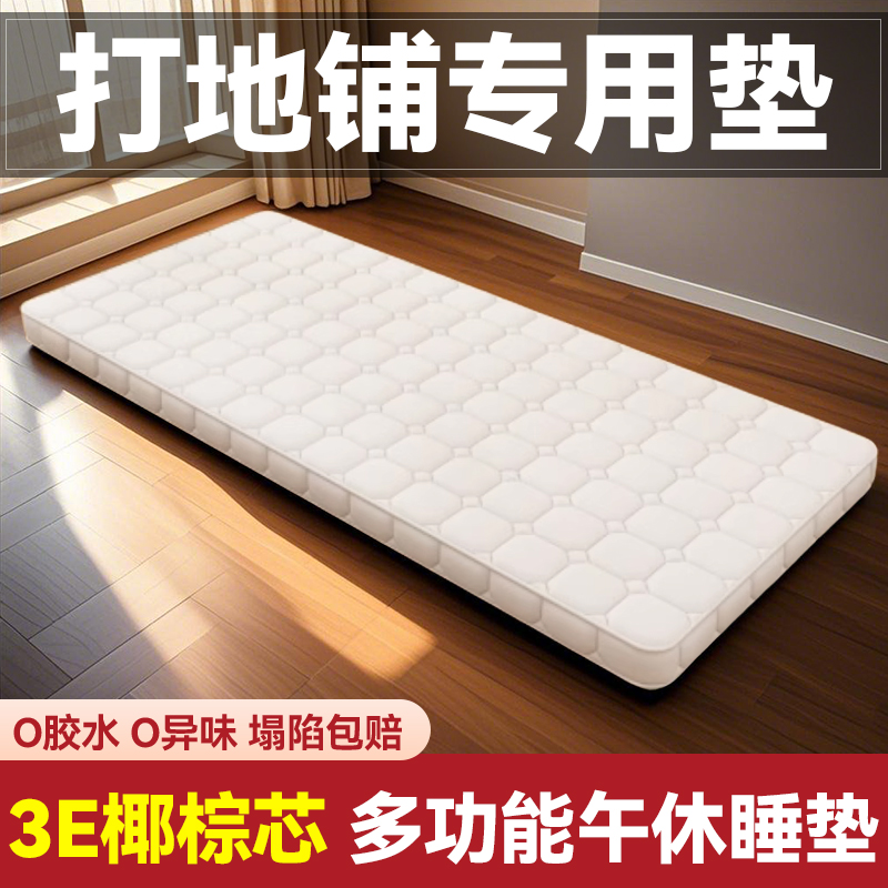 地垫睡觉打地铺专用垫定制折叠榻榻米床垫四季通用乳胶椰棕护脊垫