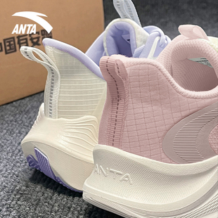 安踏漫步跑步鞋冬季女旗舰正品软底轻质中考体测女款初中生运动鞋
