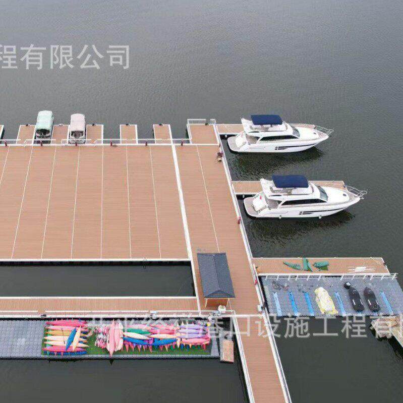 无人机表演舞台 铝合金结构浮动平台 水上停机坪码头 荷载