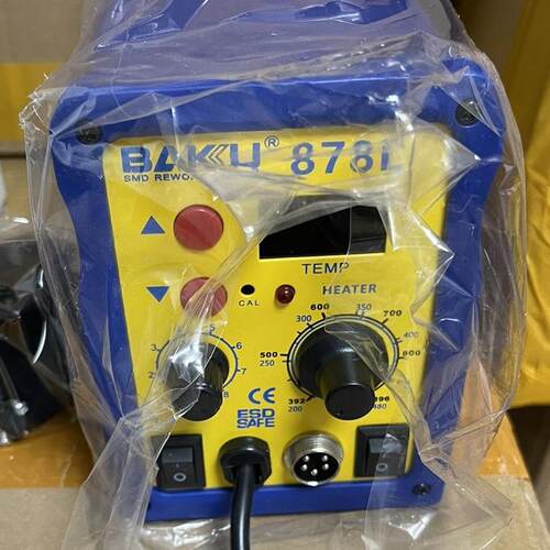 BK-878L二合一数显热风枪拆焊台电烙铁零部件电焊台维修工具
