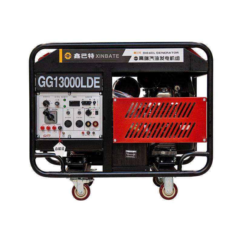 双缸V型10KW20千瓦户外应急移动220v380伏双电压风冷汽油发电机组