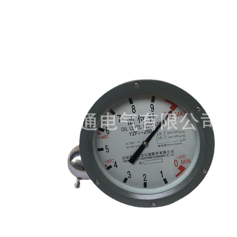 沈阳油位表变压器油面显示器针式油位计YZF2-200YZF2-250图片