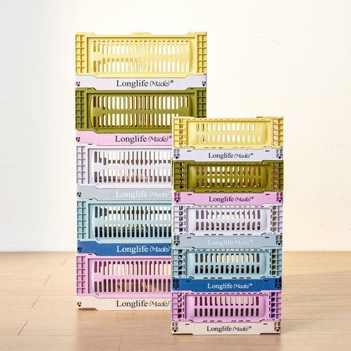 折叠筐零食收纳篮水果收纳筐