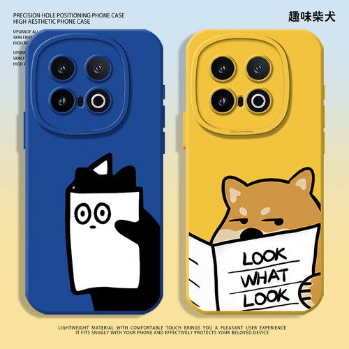 猫狗情侣适用iqoo13手机壳12硅胶neo10pro一加13t/ace5小众6搞怪15柴犬z9/z10turbo+趣味neo9防摔oneplus黑猫