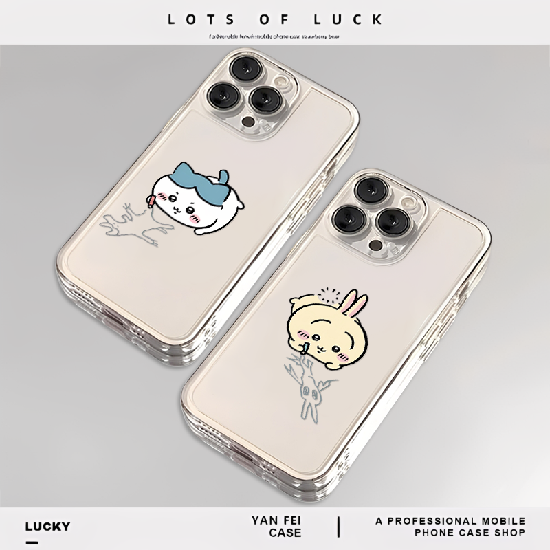 涂鸦适用苹果16pro手机壳iPhone15promax小米13华为mate70pro红米k80至尊版14pro乌萨奇14新款17情侣k70小八