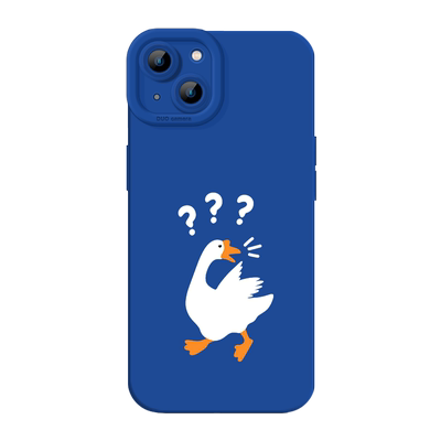 趣味大白鹅适用小米红米手机壳