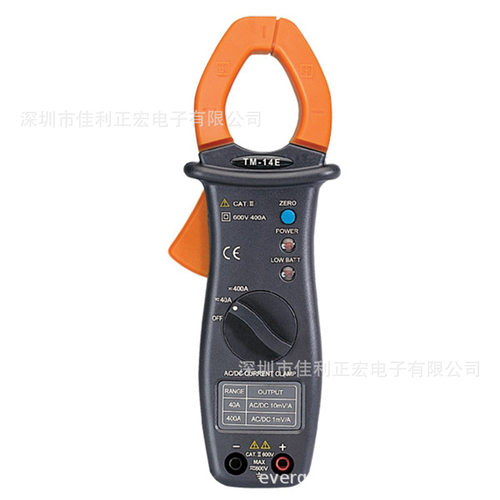 泰玛斯TM-14EAC/DCTM14E交直流钳形转换表电流转换计