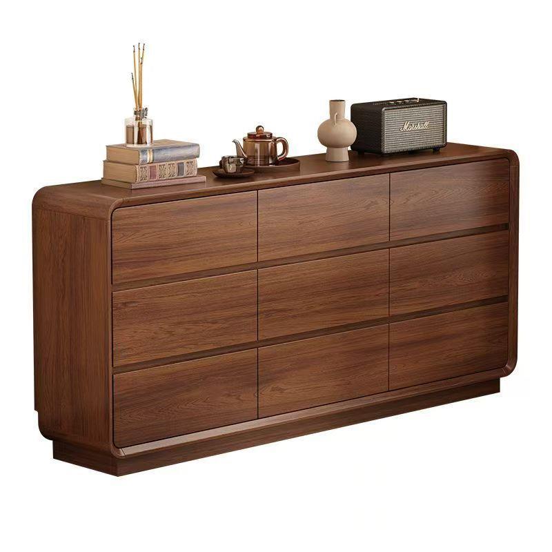 实木斗柜客厅一体玄关储物柜斗柜六斗橱卧室收纳柜靠墙一体柜