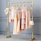 众之亿挂衣架落地卧室简易衣架子不占地家用床尾放衣服衣帽架小型