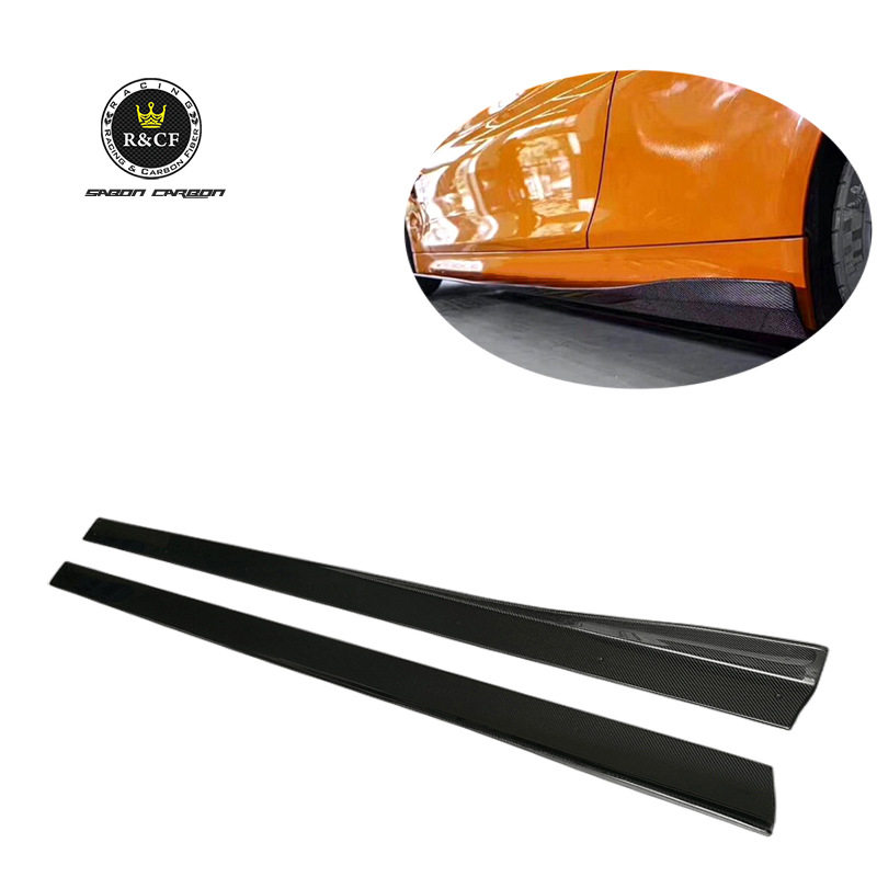 适用于BMW F80 F82 M3 M4 RZA款碳纤维侧裙侧扰流改装件侧边