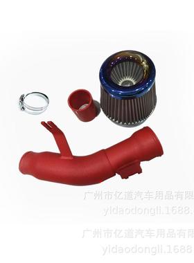 十代思域1.5T改装进气套件提升动力红色铝管风箱套进气管