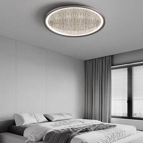 意式现代简约卧室吸顶灯北欧设计师极简轻奢大气房间灯书房吸顶灯