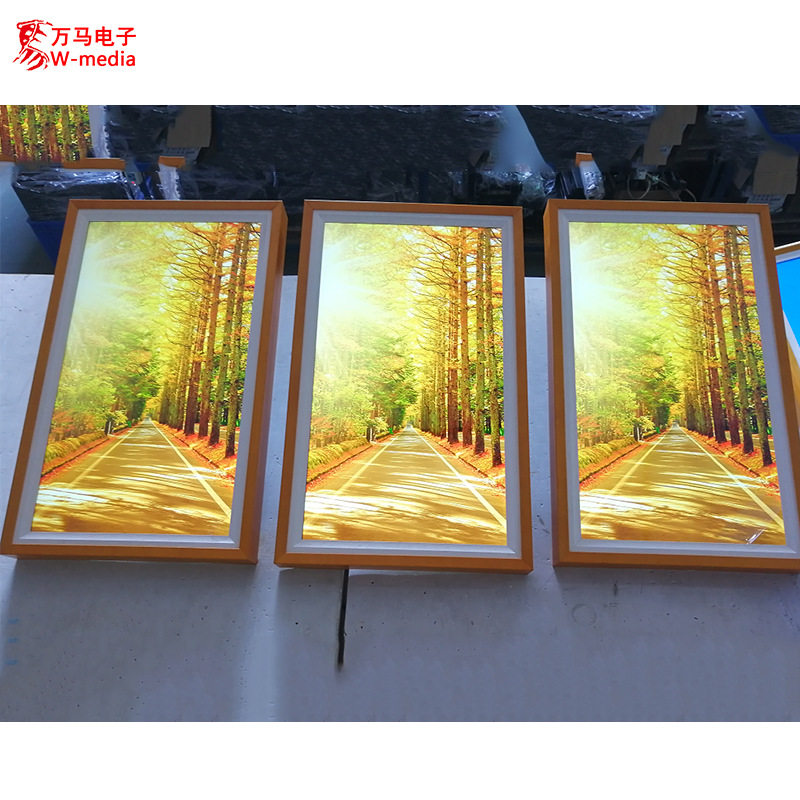 32寸电子相框 画框广告机外壳 整机厂家 BOE液晶画框触摸屏现货