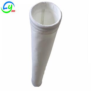 粉煤灰布袋除尘器φ1X6000拒水防油涤纶针刺毡除尘布袋覆膜滤袋