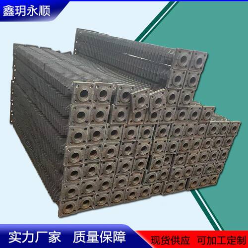 鑫玥永顺厂家供应铸铁省煤器 方形铸铁省煤器翅片管规格齐全