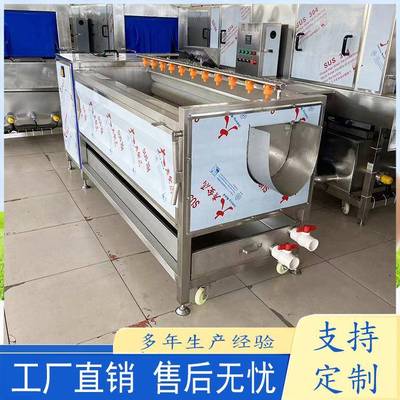 厂家供应毛辊清洗机 川牛膝川乌清洗机 全自动合掌菜磨皮清洗机