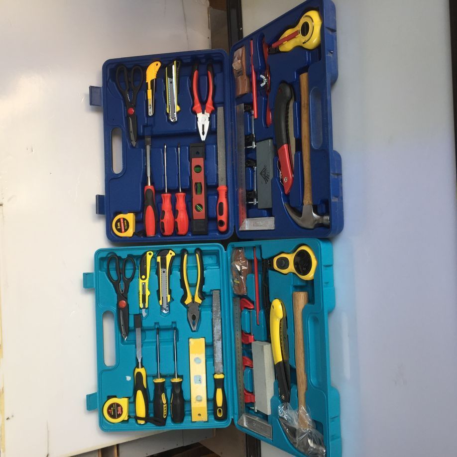 便携方便20件套木工工具箱 教育用教学家用维修工具套装组合