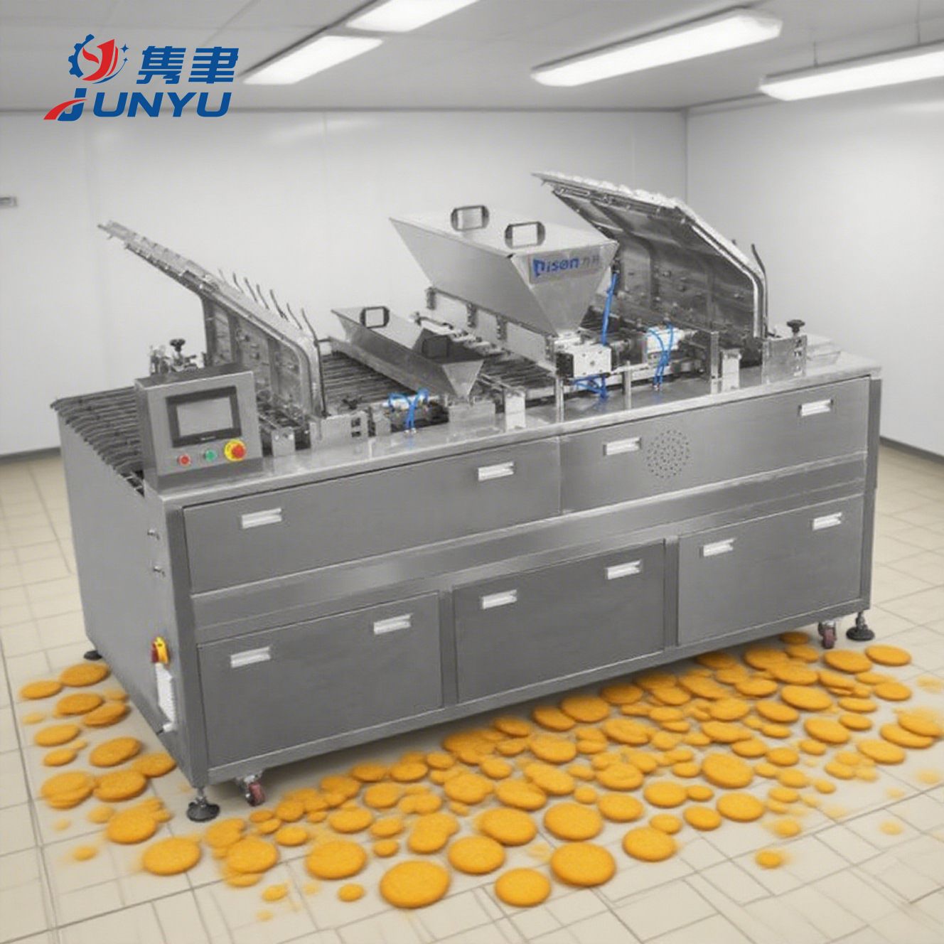 全自动薄饼饼干成型设备 曲奇饼干 烘焙饼干生产线 上海厂家直销