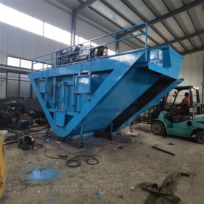 5米水渠滑膜机 农田水利工程沟渠衬砌机 U型大型全自动水渠成型机
